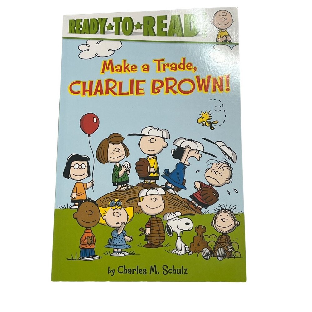 Charlie Brown Make A Trade Peanuts Level 2 Kids Reader Book